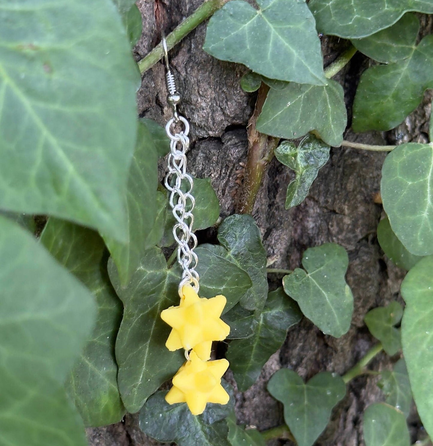 Animal Crossing Double Star Fragment Earrings