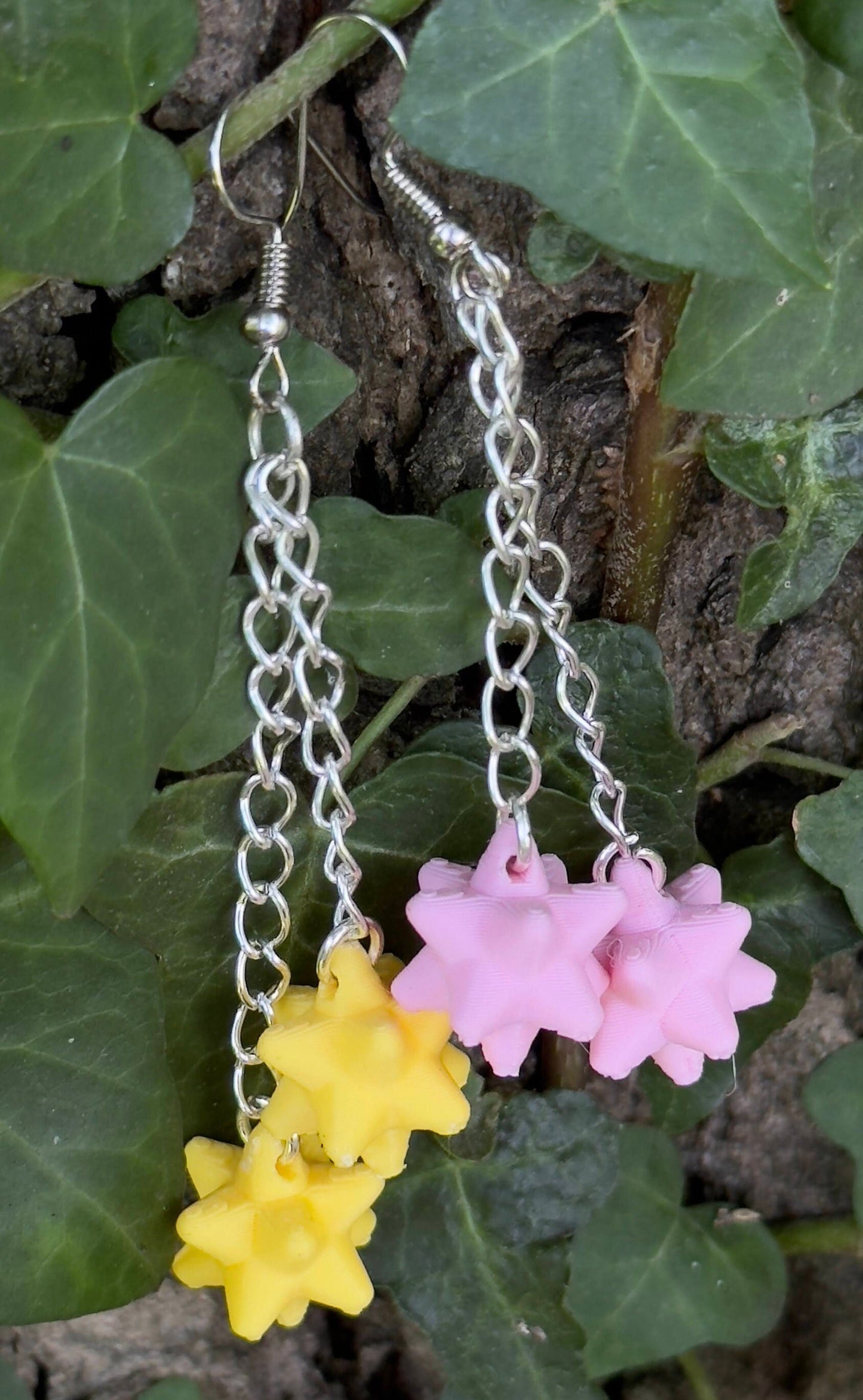 Animal Crossing Double Star Fragment Earrings
