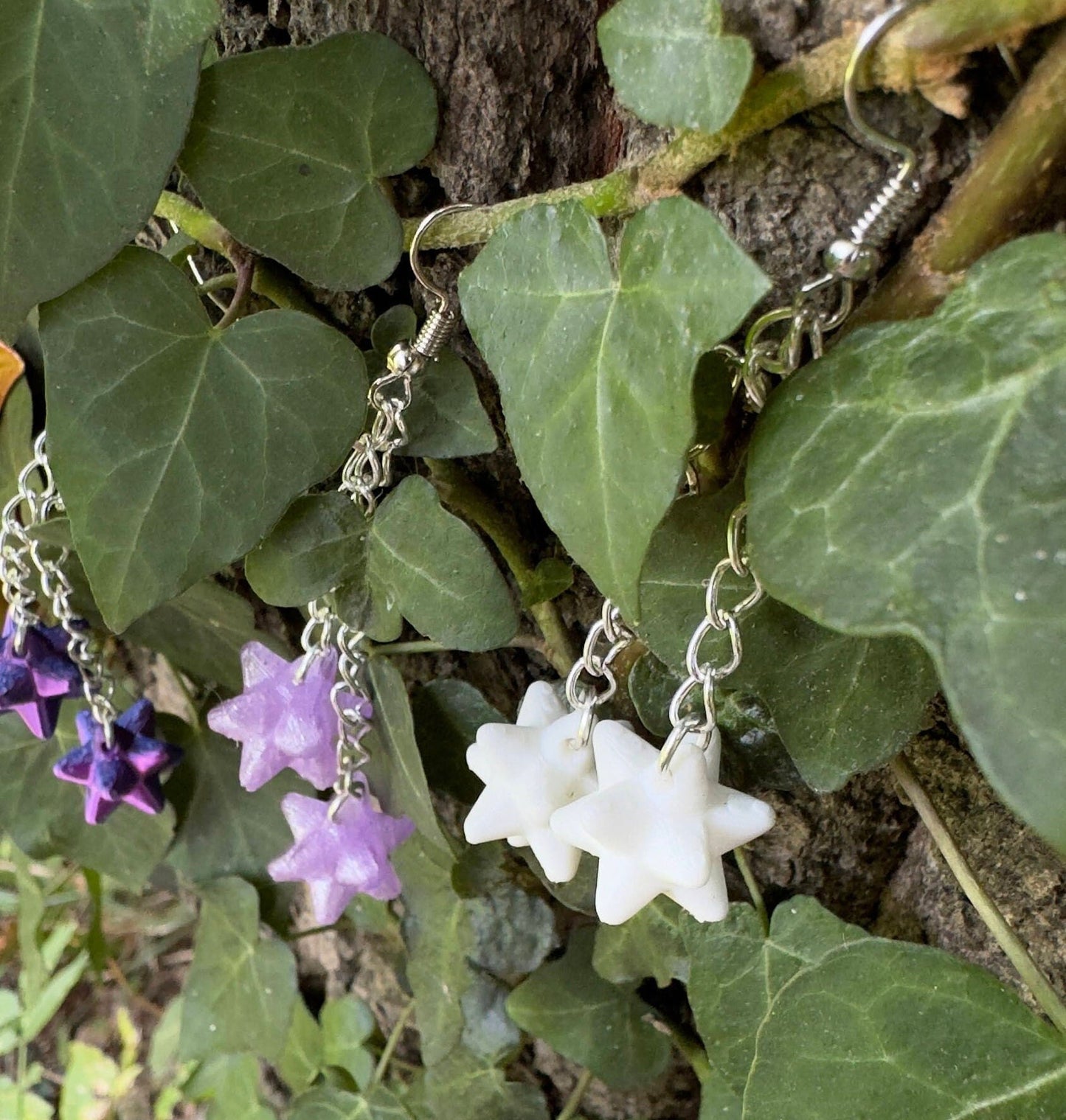 Animal Crossing Double Star Fragment Earrings