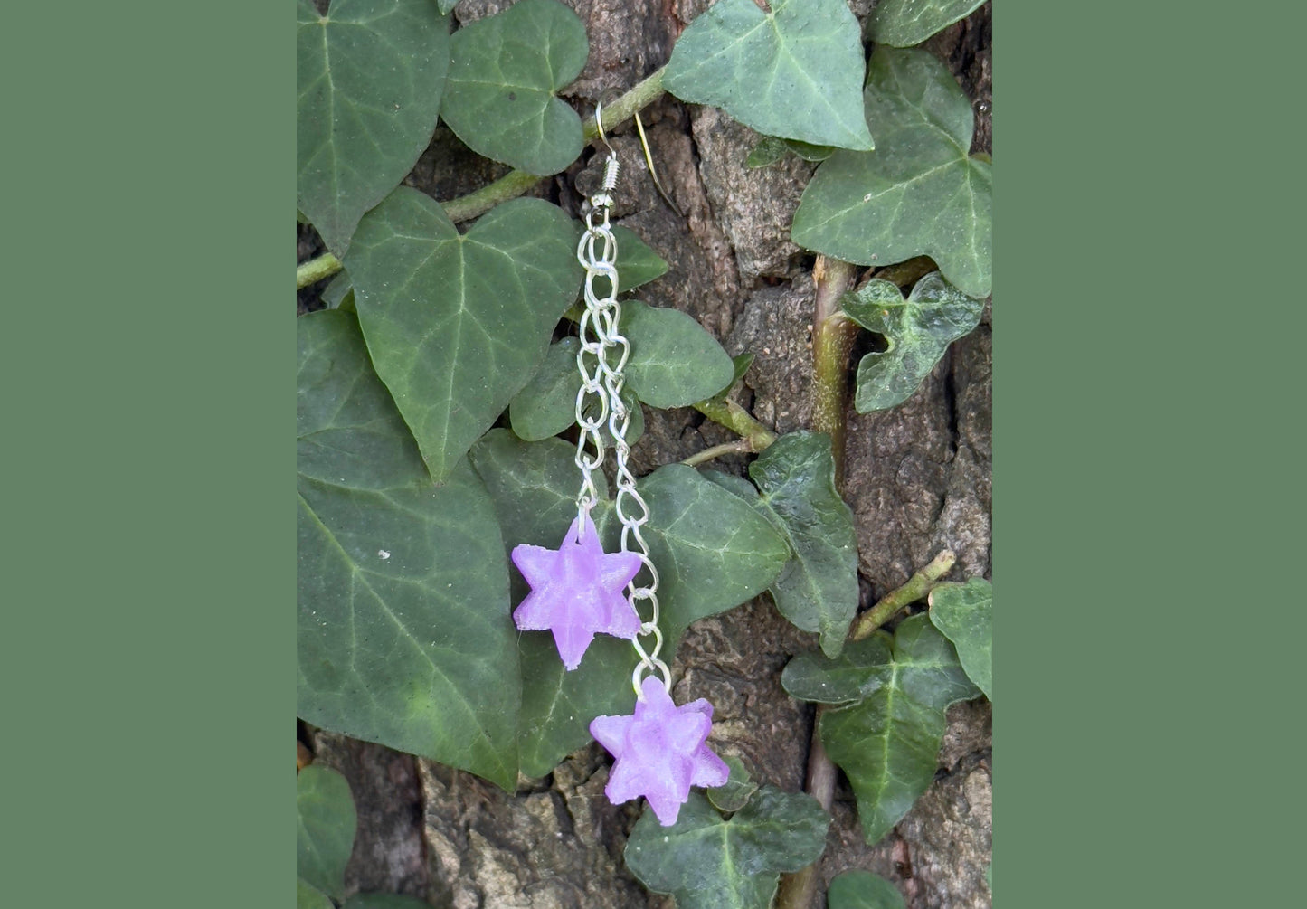 Animal Crossing Double Star Fragment Earrings