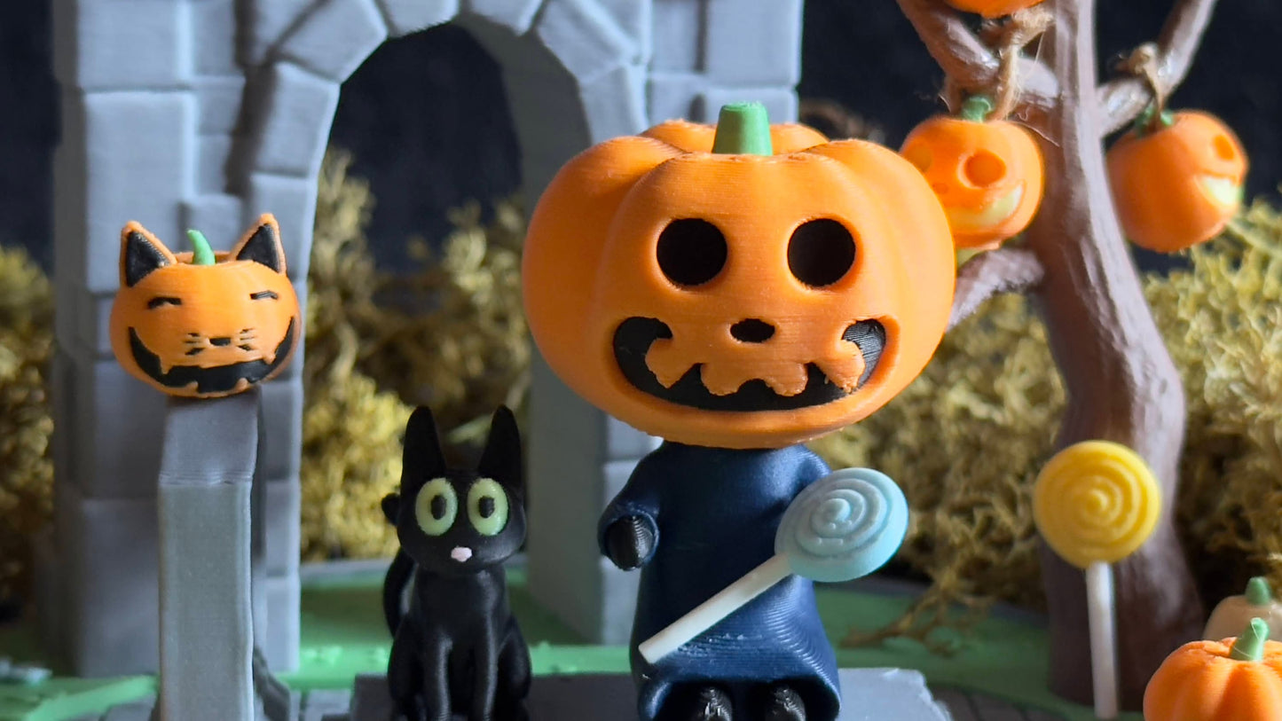 Soponcio Halloween Diorama Animal Crossing