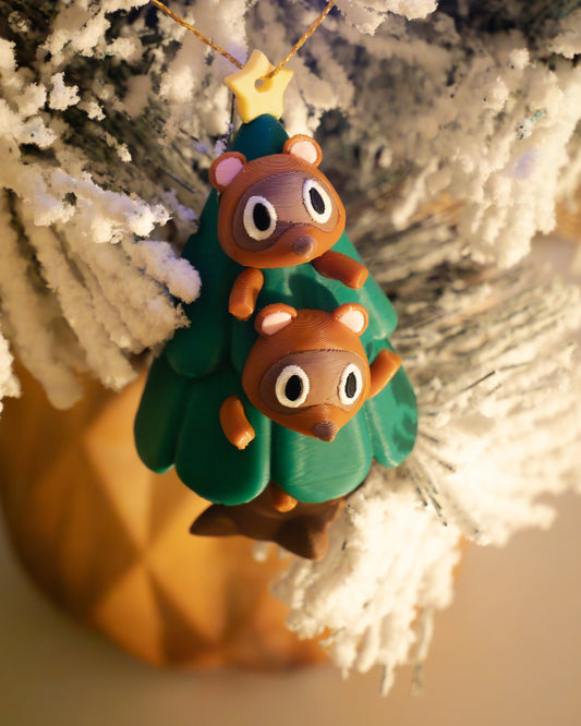 Adorno navideño de Nendo y Tendo